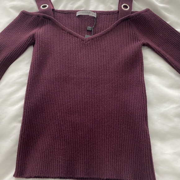 CARMAR Sweater -NWT- size XS - Color Deep Purple - Picture 6 of 9